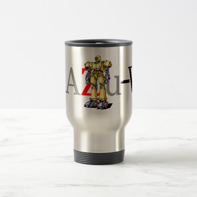 Title 00015 "Special Purpose Machine" Travel Mug (Center)