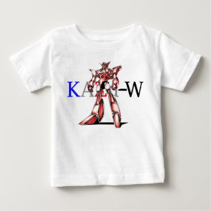 Title: 00016 "Ace Robot" Baby T-Shirt
