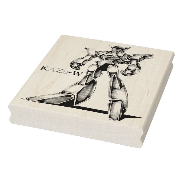 Title: 00016 "Ace Robot" Rubber Stamp (Stamp)