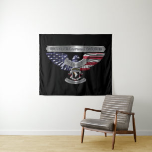 Title:  101st Airborne Division “Proud To Have Ser Tapestry