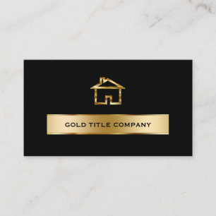Title Company Business Cards