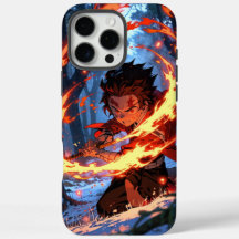 Title:  Demon Slayer Phone Case: Tanjiro Hinokami 
