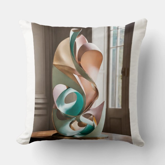 Title: "Dreamy Comfort Pillow"  Description:  Tran Cushion (Front)