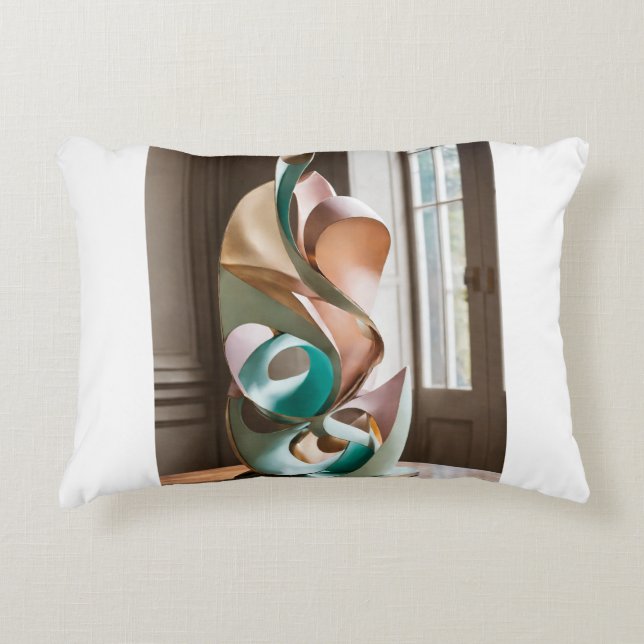 Title: "Dreamy Comfort Pillow"  Description:  Tran Decorative Cushion (Front)