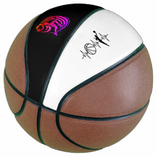 Title: Dynamic Female Basketball Silhouette Logo