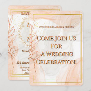 Title: Elegant Custom Wedding Invitation 2