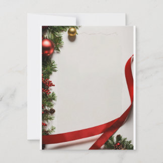 Title: "Festive Wishes Unleashed: Personalised Chr Holiday Card