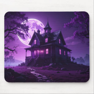 Title: Haunted Moonlight – Gothic Fantasy Mouse Pa Mouse Mat