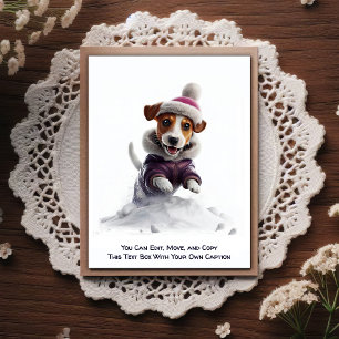 Title: Humorous Customizable Any Occasion Postcard