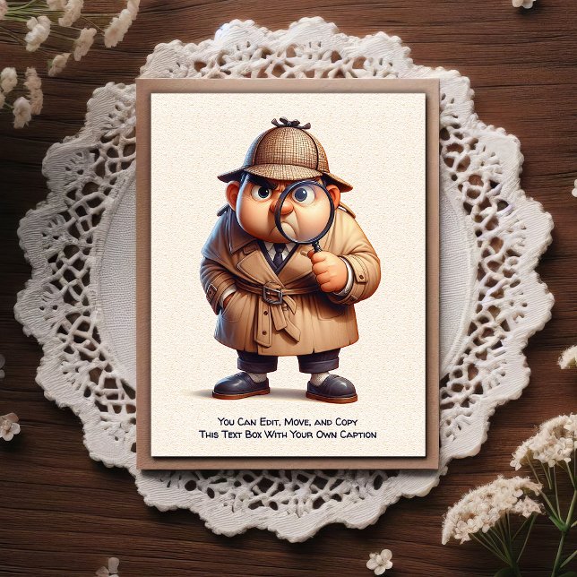 Title: Humorous Customizable Any Occasion Postcard (Creator Uploaded)