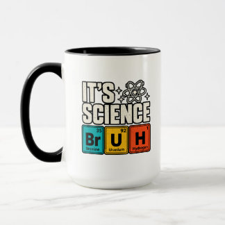 Title: It's Science Funny Chemistry Periodic Table Mug