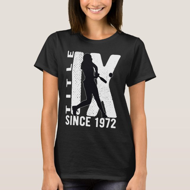 Title IX 50th Anniversary US Education Amendments  T-Shirt (Front)