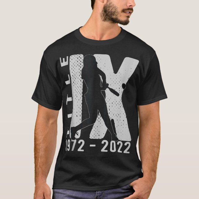 Title IX 50th Anniversary US Education Amendments  T-Shirt (Front)