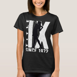 Title IX 50th Anniversary US Education Amendments  T-Shirt