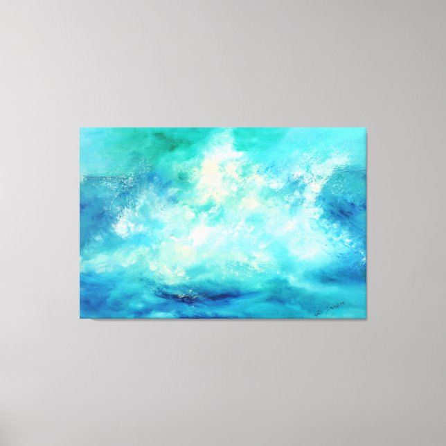 title: "marina grande" Italian author Canvas Print (Front)