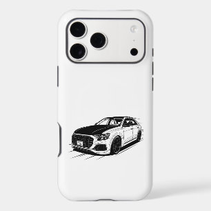 Title: Modern Luxury SUV Outline Case
