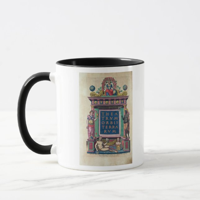 Title page, 3rd edition 'Theatrun Orbis Mug (Left)