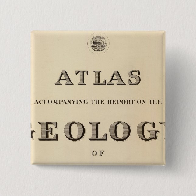 Title Page Atlas 15 Cm Square Badge (Front)