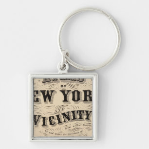 Title Page Atlas of New York, vicinity Key Ring