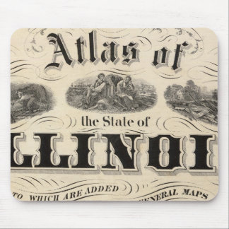 Title Page Atlas of the State of Illinois Mouse Mat