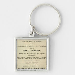 Title Page Complete Genealogical, Historical Key Ring