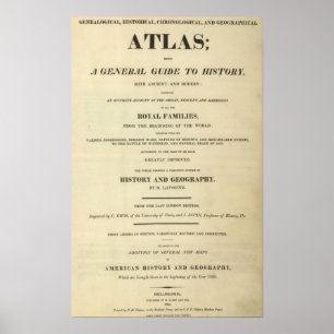 Title Page Complete Genealogical, Historical Poster