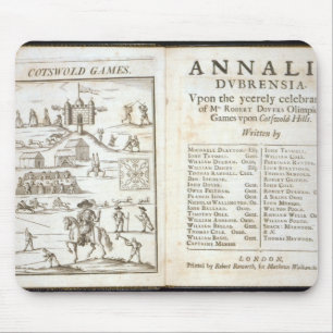 Title page for 'Annalia Dubrensia: Upon the Yeerel Mouse Mat