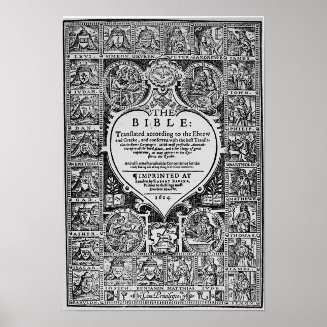 Title page for the English translation Poster (Front)