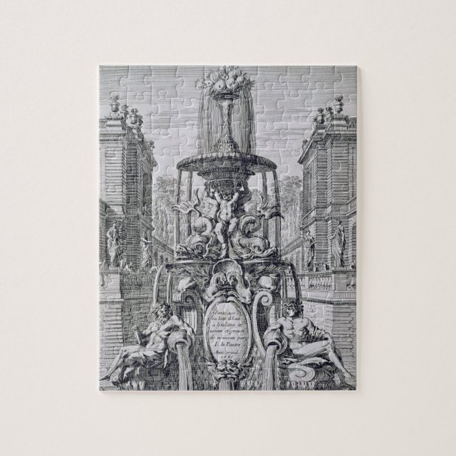 Title page from 'Fountain and Waterjets in the Ita Jigsaw Puzzle (Vertical)