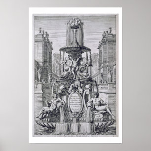 Title page from 'Fountain and Waterjets in the Ita Poster