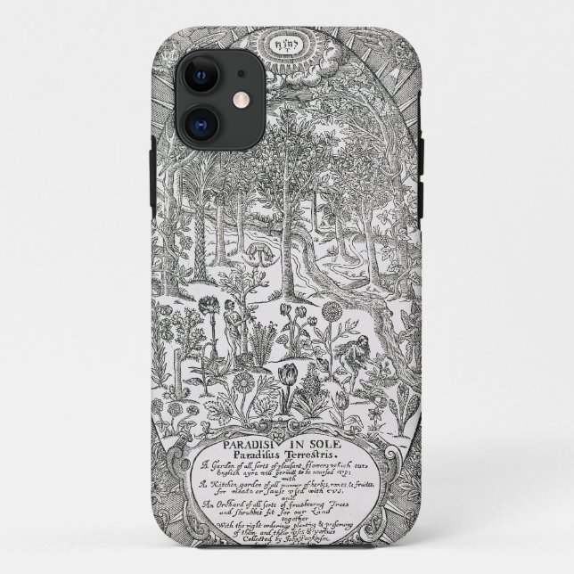 Title page from 'Paradisi Sole; Paradisus Terrestr Case-Mate iPhone Case (Back)