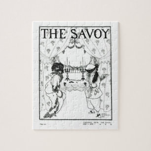 Title page from 'The Savoy' No. 1 and 2, 1896 (lit Jigsaw Puzzle
