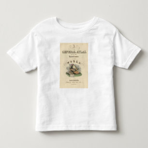 Title Page General Atlas of the World Toddler T-Shirt