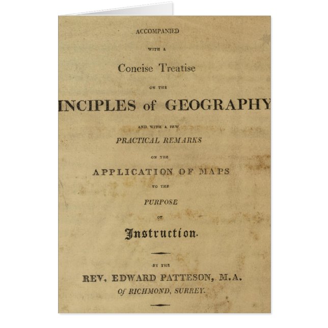 Title Page General & classical atlas (Front)