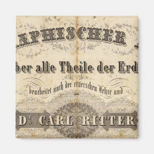 Title Page Geographischer Atlas Magnet