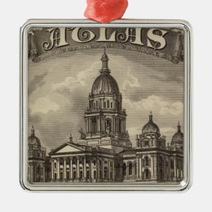 Title Page Metal Tree Decoration