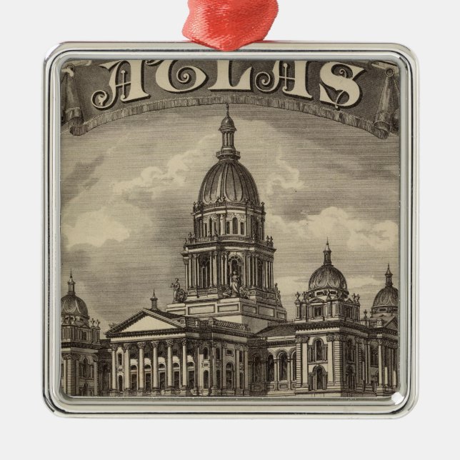 Title Page Metal Tree Decoration (Front)