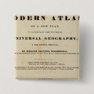 Title Page Modern atlas 15 Cm Square Badge
