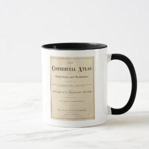 Title Page New commercial atlas Mug