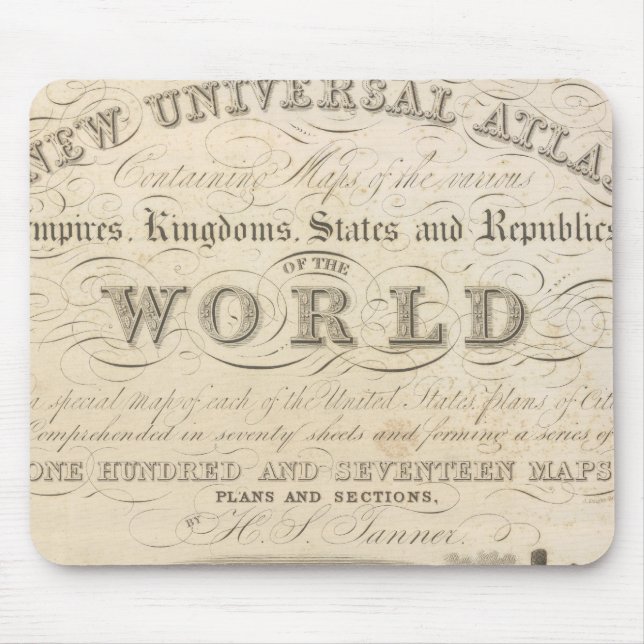 Title Page New Universal Atlas Mouse Mat (Front)