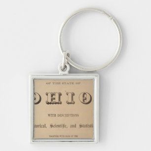 Title Page of a Topographical Atlas Key Ring