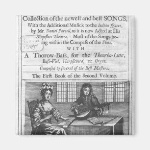 Title page of 'Deliciae Musicae' Magnet