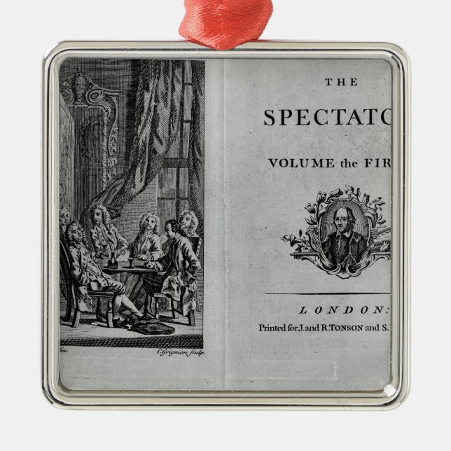 Title page of first volume of collected metal tree decoration (Front)