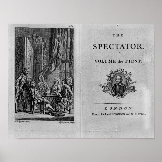 Title page of first volume of collected poster (Front)