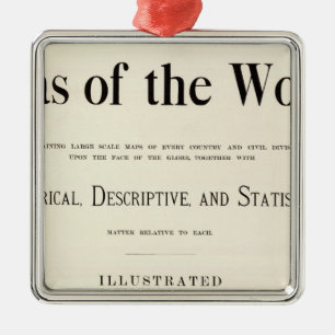 Title Page of Indexed Atlas Metal Tree Decoration