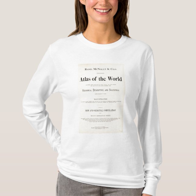 Title Page of Indexed Atlas T-Shirt (Front)