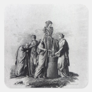 Title page of Muzio Clementi's adaptation Square Sticker