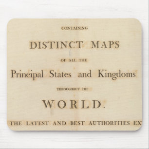 Title Page of New universal atlas Mouse Mat