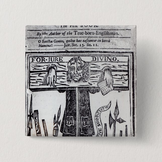 Title-page of the first book of 'Jure 15 Cm Square Badge (Front)