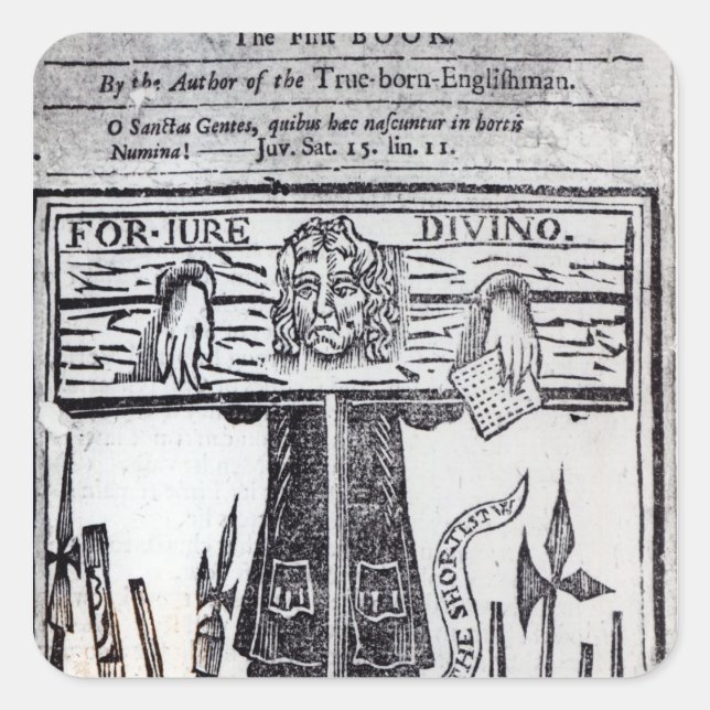 Title-page of the first book of 'Jure Square Sticker (Front)